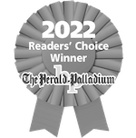 2022 Readers Choice award badge